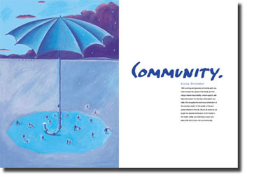 City Vision Brochure Design Spread