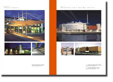 Delap & Waller Brochure Design Spread