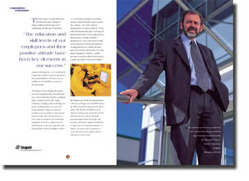 DII Brochure Design Spread