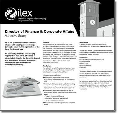Ilex Recruitment Advertising