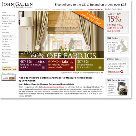 John Gallen Web Design & Development