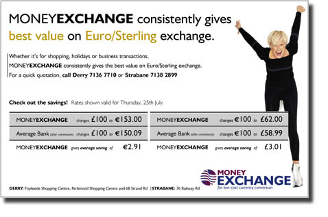 Money Exchange Promotional Flyer
