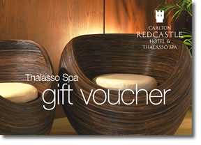 Redcastle Hotel Gift Voucher Cover