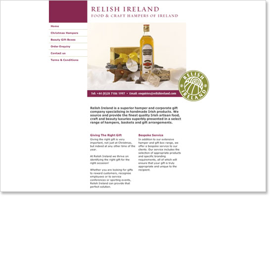 Relish Ireland Web Design & Development