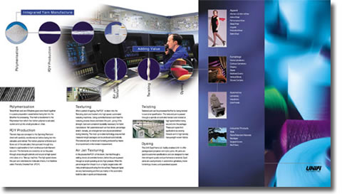 UNIFI Brochure Design Spread