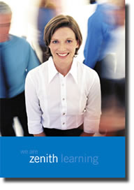 Zenith Learning Brochure Design Cover